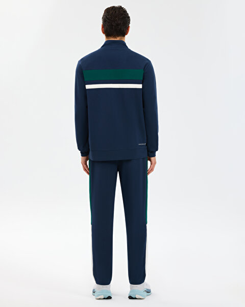 Skechers M Performance Coll. Track Suit Erkek Lacivert Eşofman Takımı S2610008-0505-2