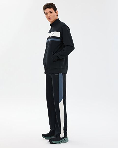Skechers M Performance Coll. Track Suit Erkek Siyah Eşofman Takımı S2610008-3817-1