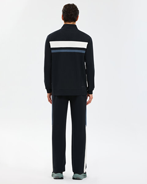Skechers M Performance Coll. Track Suit Erkek Siyah Eşofman Takımı S2610008-3817-2