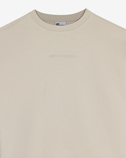 Skechers W Essential Crewneck Sweatshirt Kadın Gri Sweatshirt S2610011-1457-2