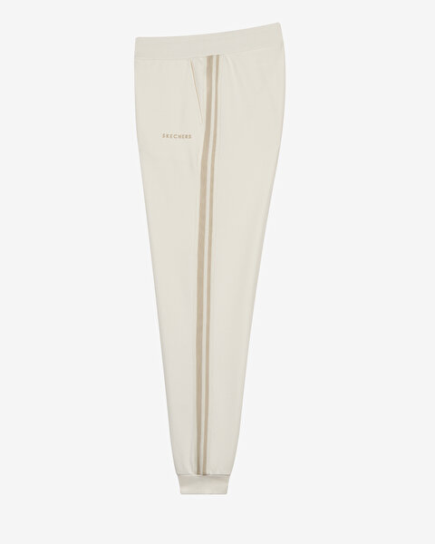 Skechers Skech Sweats  Elevate Jogger Sweatpant Kadın Beyaz Eşofman Altı S2610040-3855-7