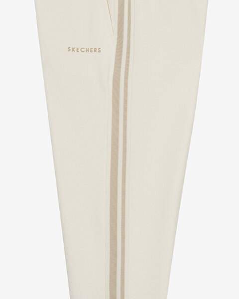 Skechers Skech Sweats  Elevate Jogger Sweatpant Kadın Beyaz Eşofman Altı S2610040-3855-8