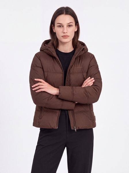 All Weather Sidewalk Full Zip  Jacket Kadın Kahverengi Mont S2620098-2070