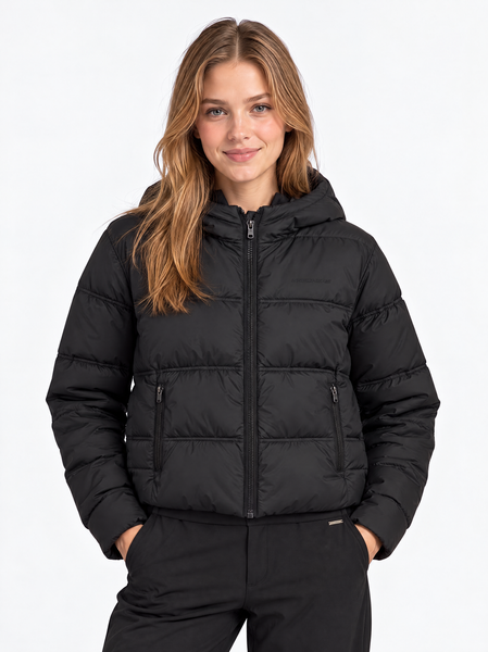 All Weather Sidewalk Full Zip  Jacket Kadın Siyah Mont S2620098-3817
