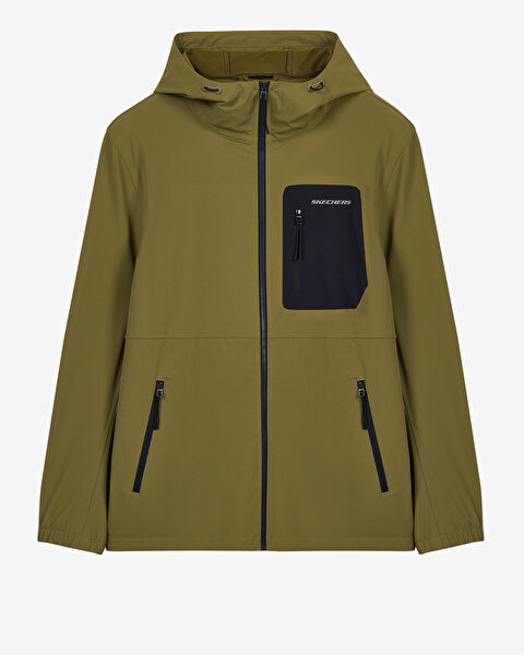 Skechers M Full Zıp Trai Jacket Erkek Haki  S2620167-2194