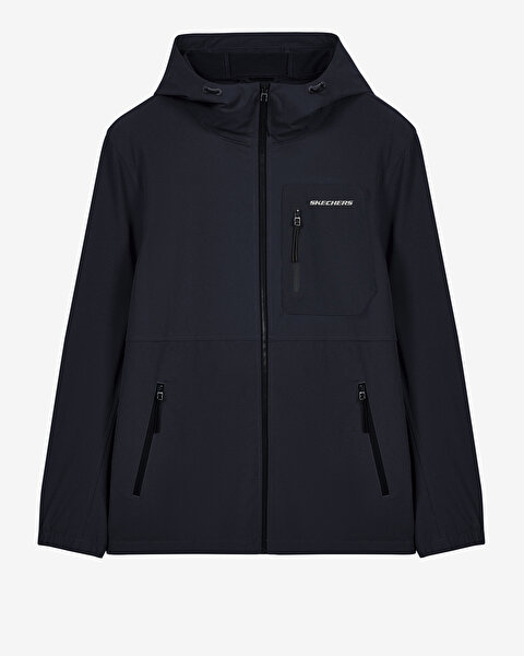 Skechers M Full Zıp Trai Jacket Erkek Siyah  S2620167-3817