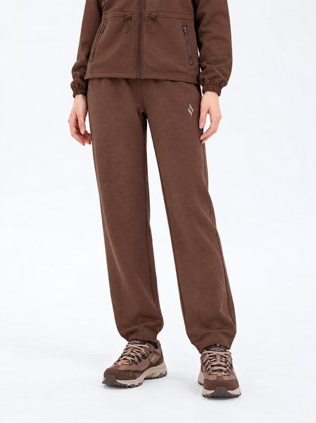 Skechluxe Weekend Wide Leg Sweatpant Kadın Kahverengi Eşofman Altı S2620200-2070