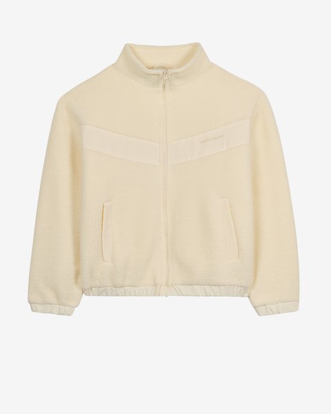 Skech Sherpa Contrast Full Zip  Jacket Kadın Bej Mont S2620202-4339