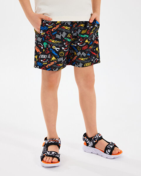 B 5 Inch Allover Print Swimshort SK2510069-001_1