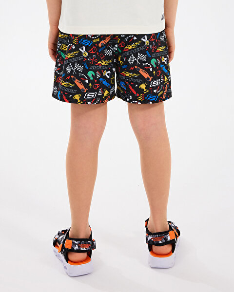 B 5 Inch Allover Print Swimshort SK2510069-001_2