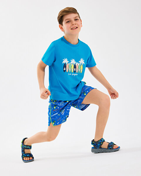 Skechers B 5 Inch Allover Print Swimshort