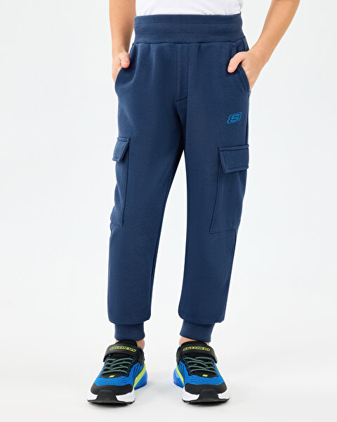 Skechers B Sweatpant Büyük Erkek Çocuk Lacivert Eşofman Altı SK2520024-0530-2