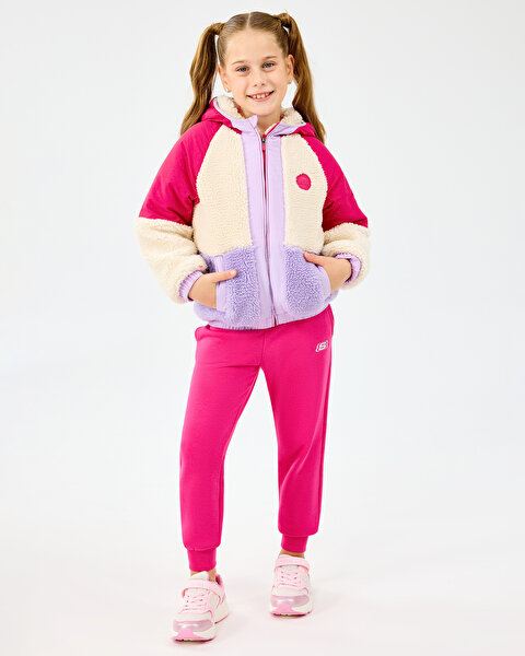 Skechers G Sherpa Sherpa Büyük Kız Çocuk Pembe Mont SK2520031-3586-4