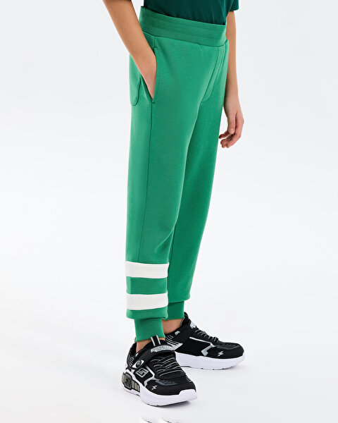 Skechers B Lw Fleece Sweatpant Büyük Erkek Çocuk Haki Eşofman Altı SK2610051-1027-4