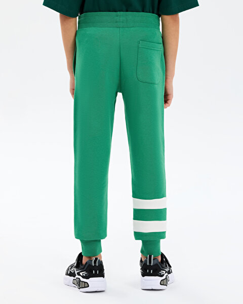 Skechers B Lw Fleece Sweatpant Büyük Erkek Çocuk Haki Eşofman Altı SK2610051-1027-5