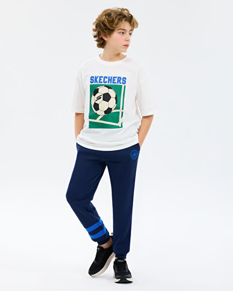 Skechers B Lw Fleece Sweatpant Büyük Erkek Çocuk Lacivert Eşofman Altı SK2610051-3601-1