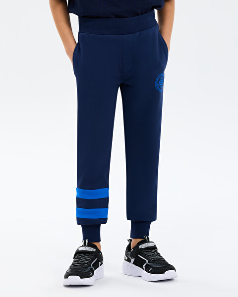 Skechers B Lw Fleece Sweatpant Büyük Erkek Çocuk Lacivert Eşofman Altı SK2610051-3601-2