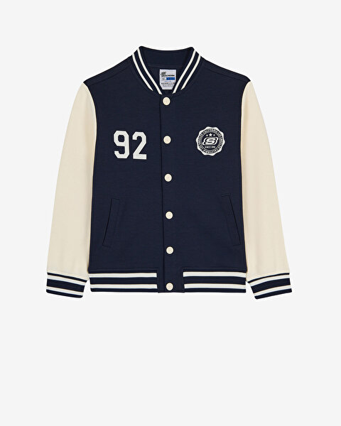 B Bomber Jacket Büyük Erkek Çocuk Lacivert Ceket SK2610053-3601