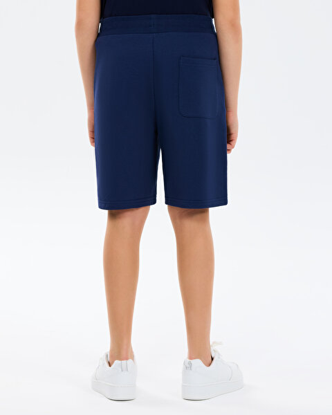 Skechers B Lw Fleece Sweat Short Büyük Erkek Çocuk Lacivert Şort SK2610080-3601-3