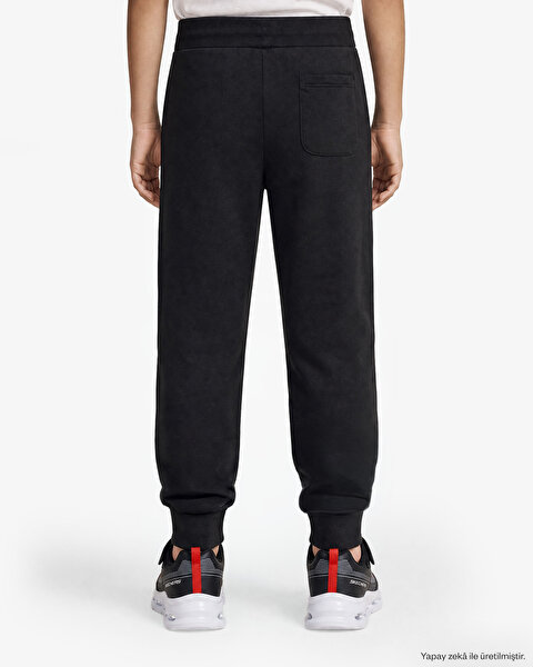 Skechers B Lw Collage Sweatpant Büyük Erkek Çocuk Siyah  SK2620107-3817-3