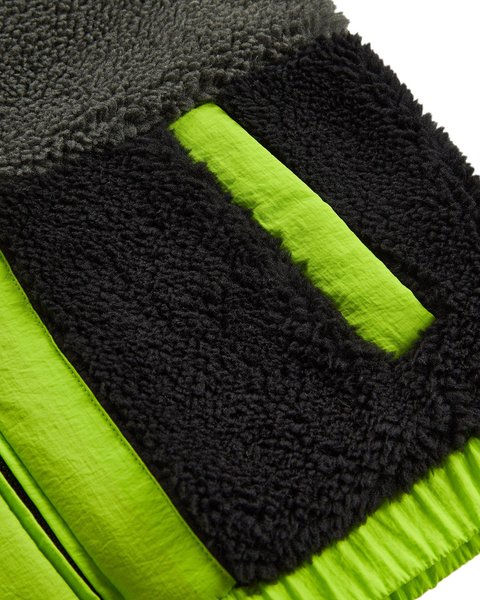 Skechers Skech Sherpa Multiblock Full Zip  Jacket Büyük Erkek Çocuk Siyah Mont SK2620141-1602-7