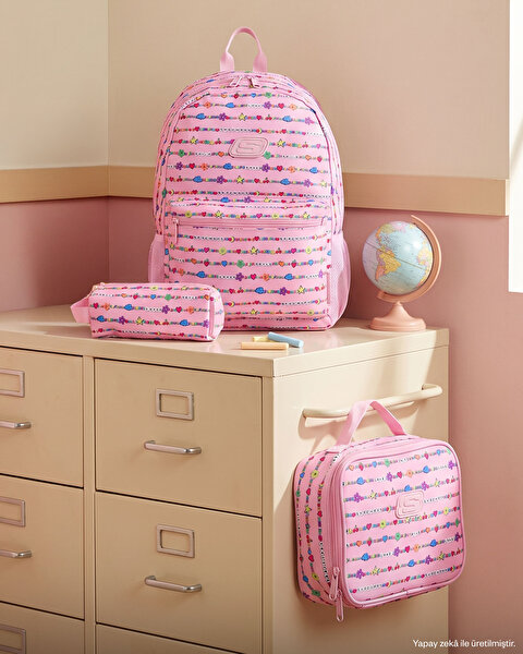 G Utılıty Backpack Set Büyük Kız Çocuk Pembe Sırt Çantası Seti SKCH8357-BDLV