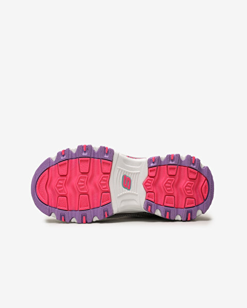 Skechers D'lites -  D'lovely Büyük Kız Çocuk Gri Spor Ayakkabı 80528L SMLT-4