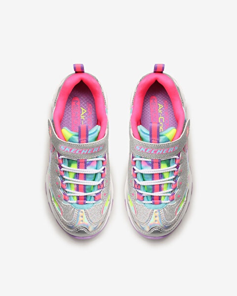 Skechers D'lites -  D'lovely Büyük Kız Çocuk Gri Spor Ayakkabı 80528L SMLT-5