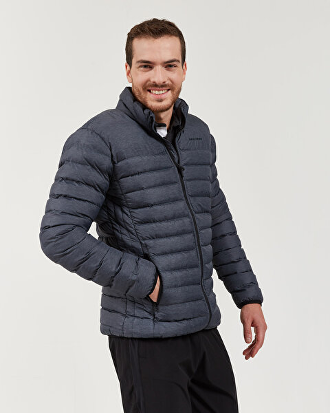 Skechers Outerwear M Lightweight Jacket Erkek Gri Mont S202721-003-1