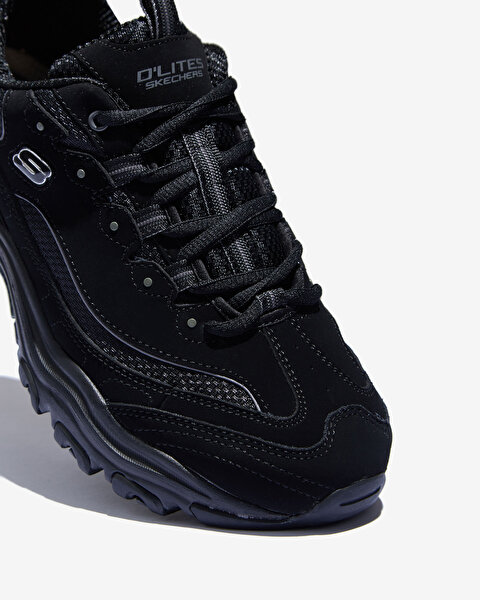 Skechers D'lites Erkek Siyah Sneakers 52675 BBK-6