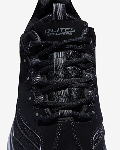 Skechers D'lites Erkek Siyah Sneakers 52675 BBK-8