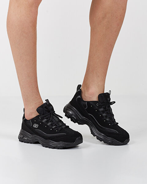 Skechers D'lites Erkek Siyah Sneakers 52675 BBK-10