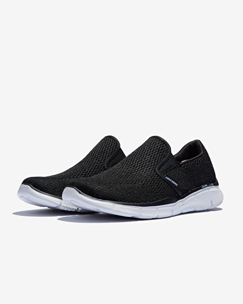 Skechers Equalizer -  Double Play Erkek Siyah Spor Ayakkabı 51509 BKW-2