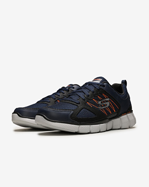 Skechers Equalizer 2.0 -  On Track Erkek Lacivert Spor Ayakkabı 51532 NVOR-2