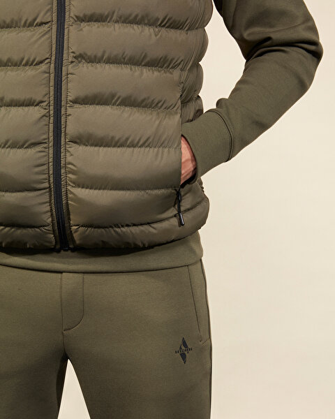 Skechers Outerwear M Padded Vest Erkek Haki Yelek S202174-801-2