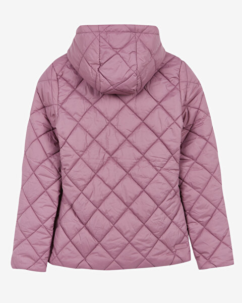 Skechers W Capitone Hooded Jacket Kadın Pembe Mont S212001-620-6