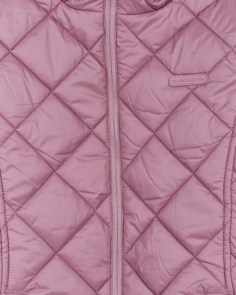 Skechers W Capitone Hooded Jacket Kadın Pembe Mont S212001-620-8