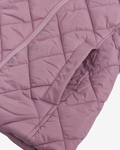 Skechers W Capitone Hooded Jacket Kadın Pembe Mont S212001-620-9