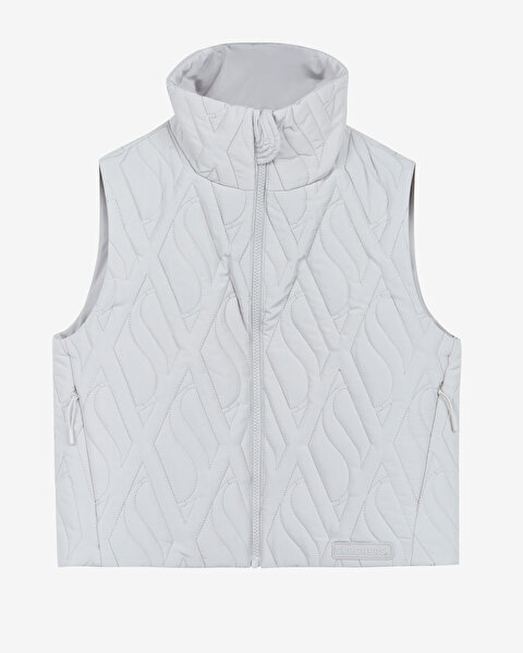 Skechers W All Branded Vest Kadın Gri Yelek S212023-043-6
