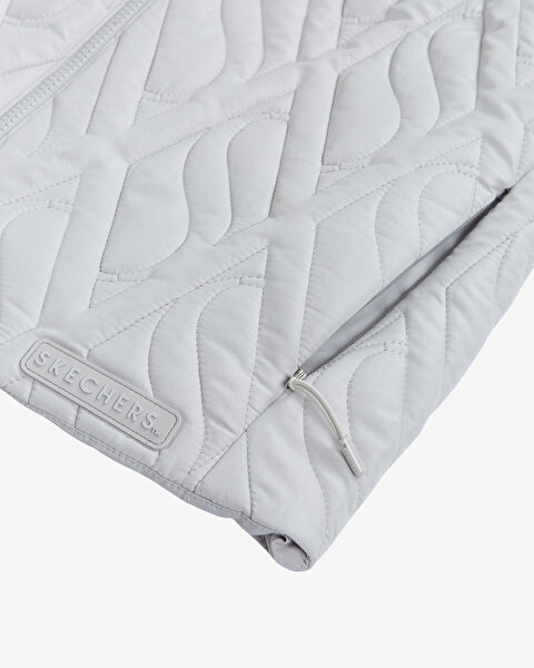 Skechers W All Branded Vest Kadın Gri Yelek S212023-043-9