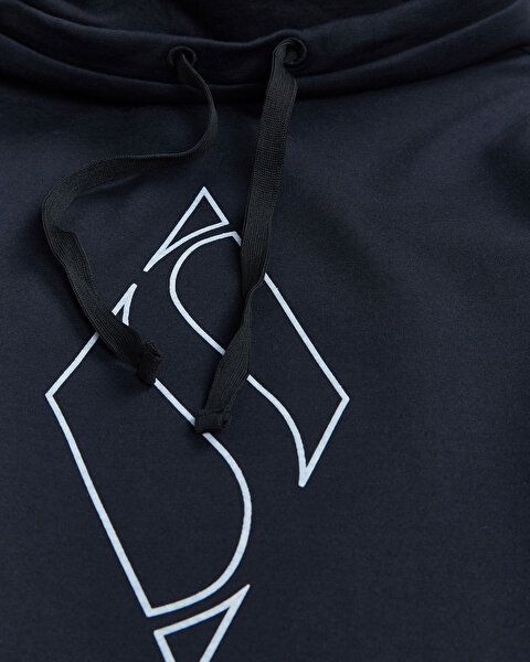 Skechers W Big Logo Hoodie Kadın Siyah Sweatshirt S212053-001-7