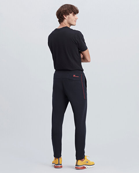 Skechers M Rib Detail Slim Sweatpant Erkek Siyah Eşofman Altı S212094-001-3