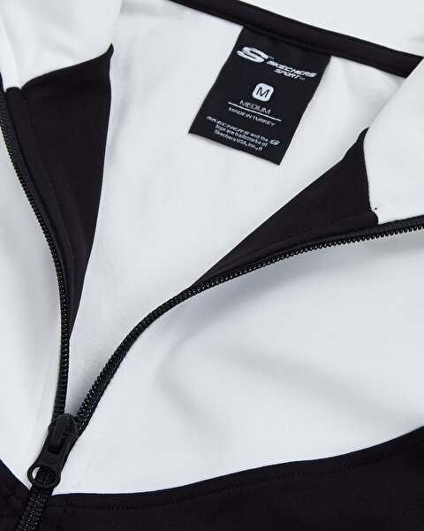 Skechers W Micro Collection Colorblock Suit Kadın Siyah Eşofman Takımı S212251-001-8