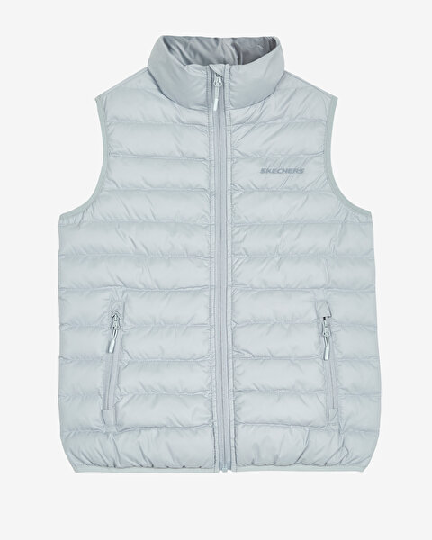 Skechers W Essential Vest Kadın Mavi Yelek S212262-407-4