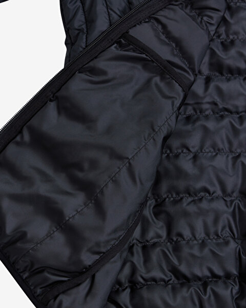 Skechers W Turtle Neck Essential Jacket Kadın Siyah Mont S212273-001-18