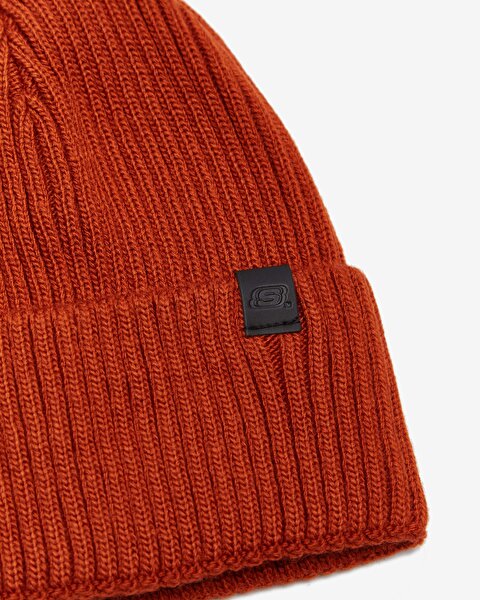 Skechers M Beanie Headwear Erkek Turuncu Bere S212408-700-5
