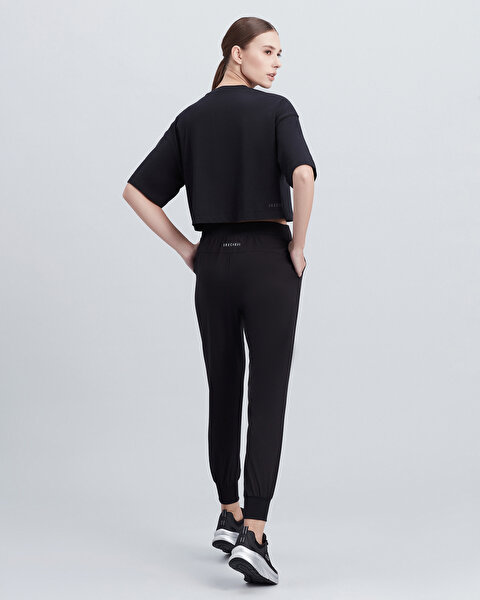 Skechers W Diamond T-shirt Kadın Siyah Tshirt S212926-001-3