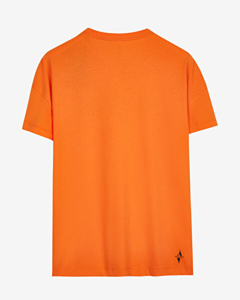 Skechers M Graphic Tee Big Logo T-shirt Erkek Turuncu Tshirt S221135-700-5