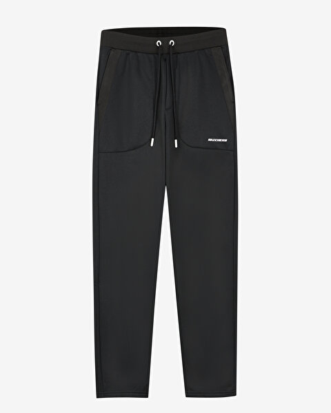 Skechers M Raschel Slim Sweatpant Erkek Siyah Eşofman Altı S222148-001-4