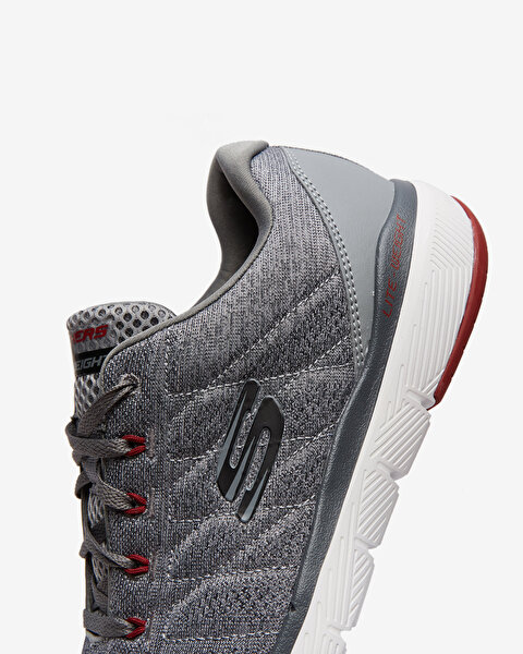 Skechers Flex Advantage 3.0- Stally Erkek Gri Spor Ayakkabı S52957 CCRD-6